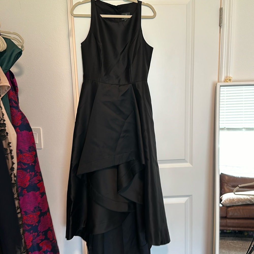 Black Gown high low dress